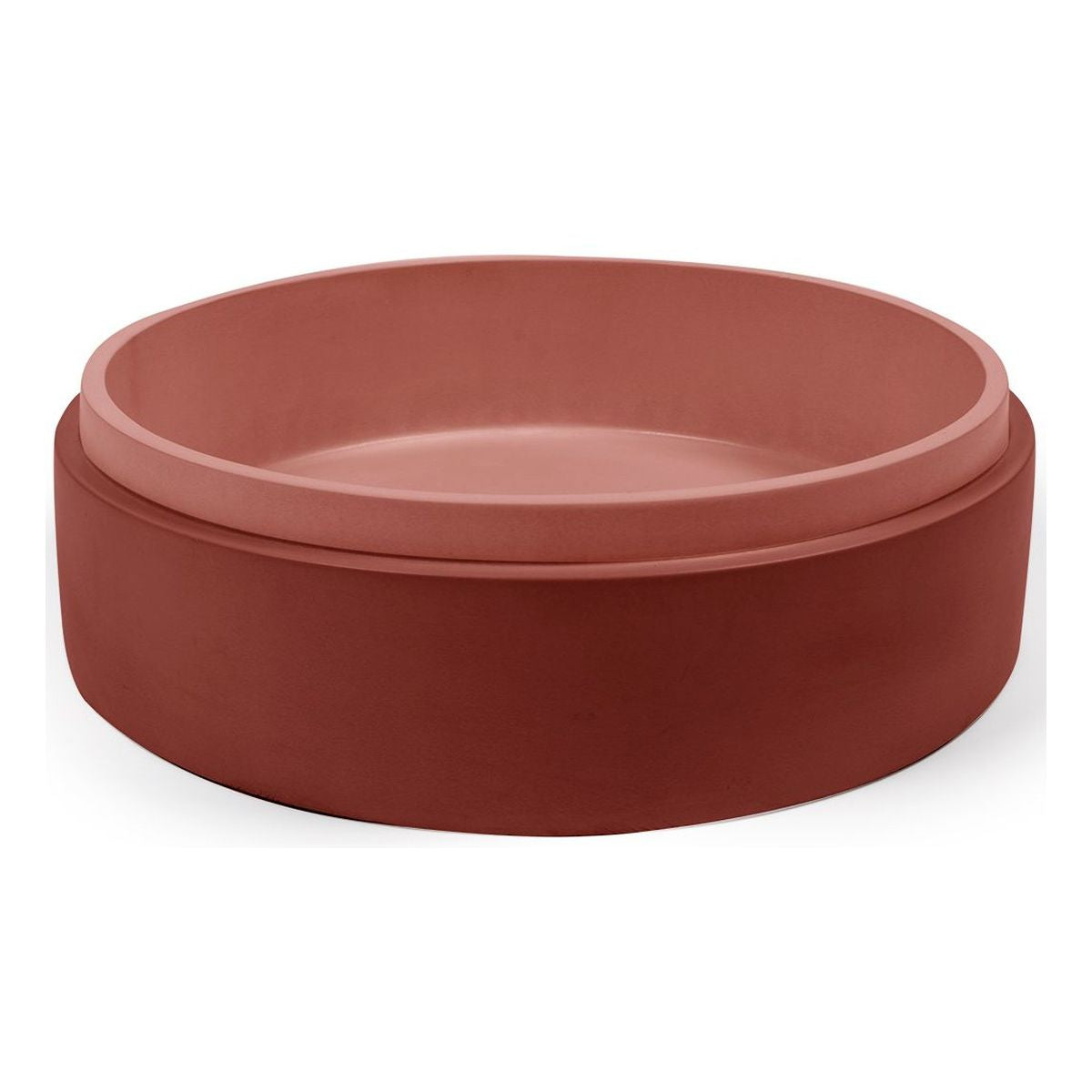 Nood Surface Mount Stepp Circle Basin in Musk