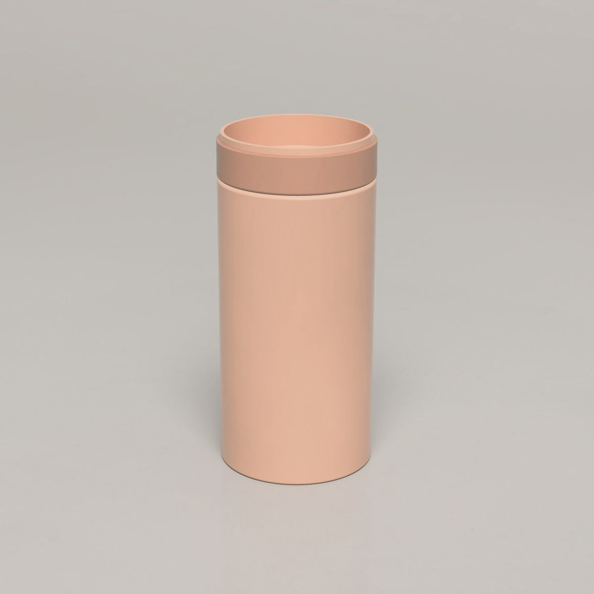 Nood Cylinder Stepp Circle Basin in Pastel Peach