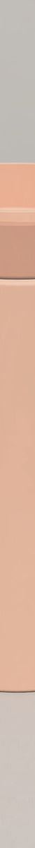 Nood Cylinder Stepp Circle Basin in Pastel Peach