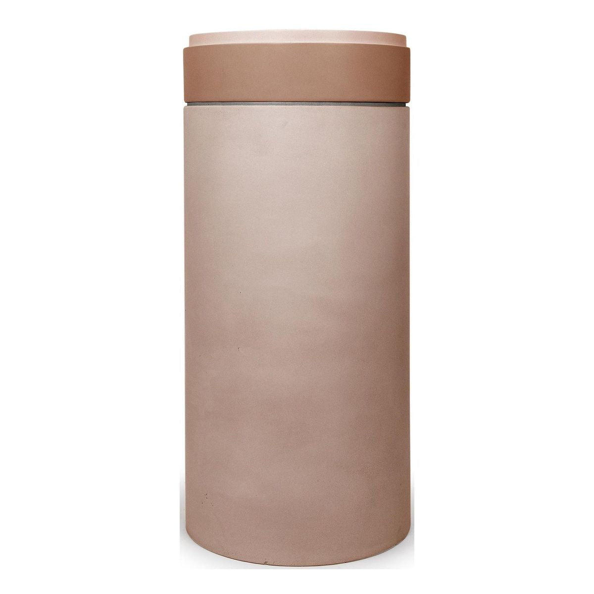 Nood Cylinder Stepp Circle Basin in Pastel Peach