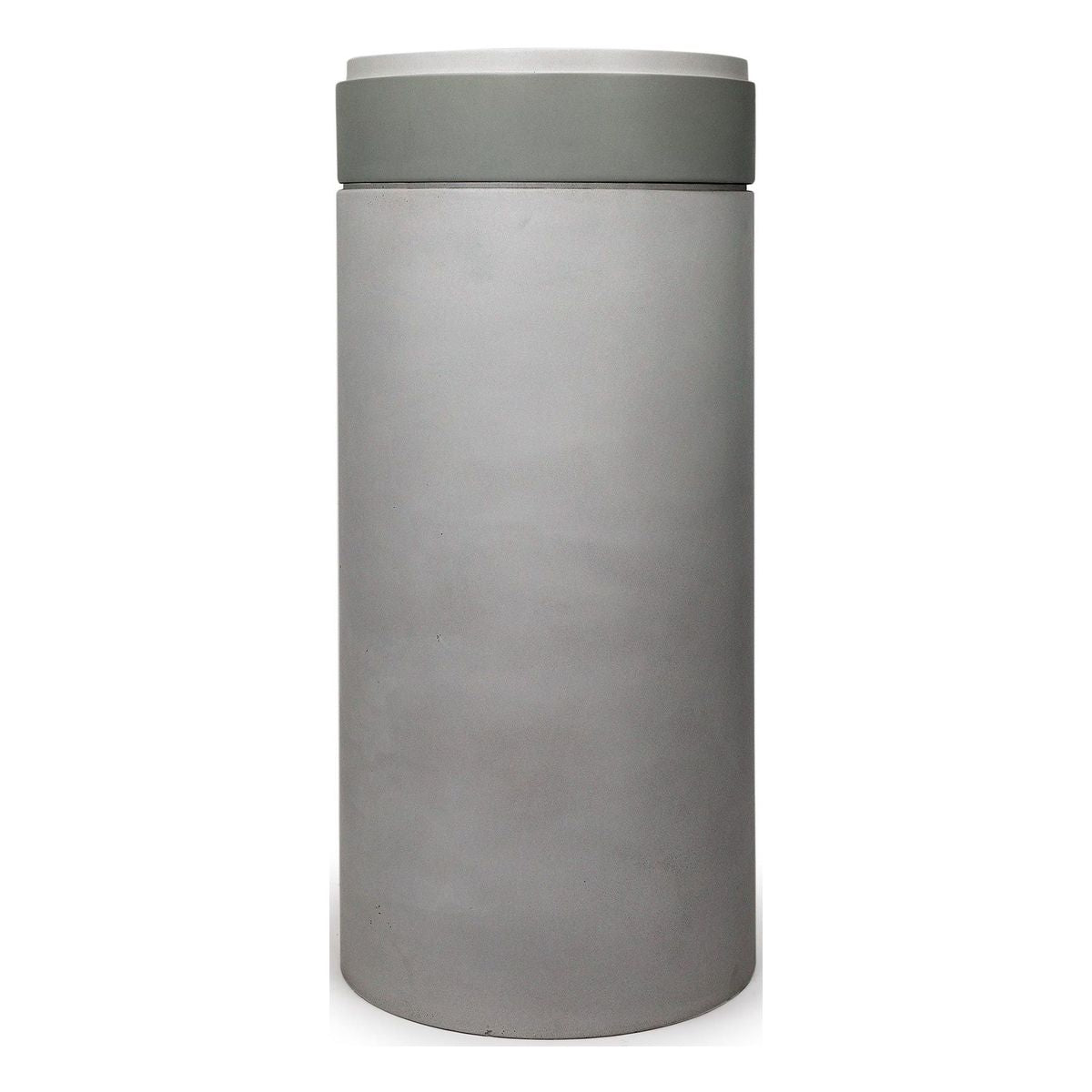 Nood Cylinder Stepp Circle Basin in Sky Grey