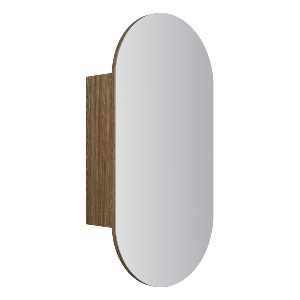 Aulic Beau Monde Oblong Harvest Oak Shaving Cabinet