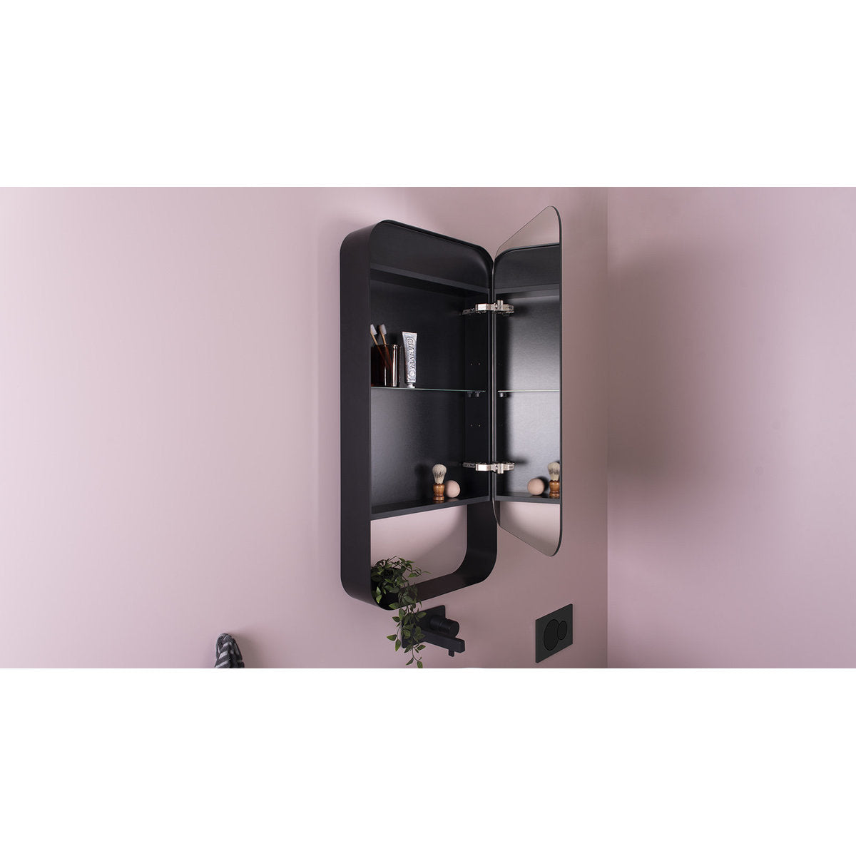 ADP Enzo Mirrored Cabinet 500, 1-Door