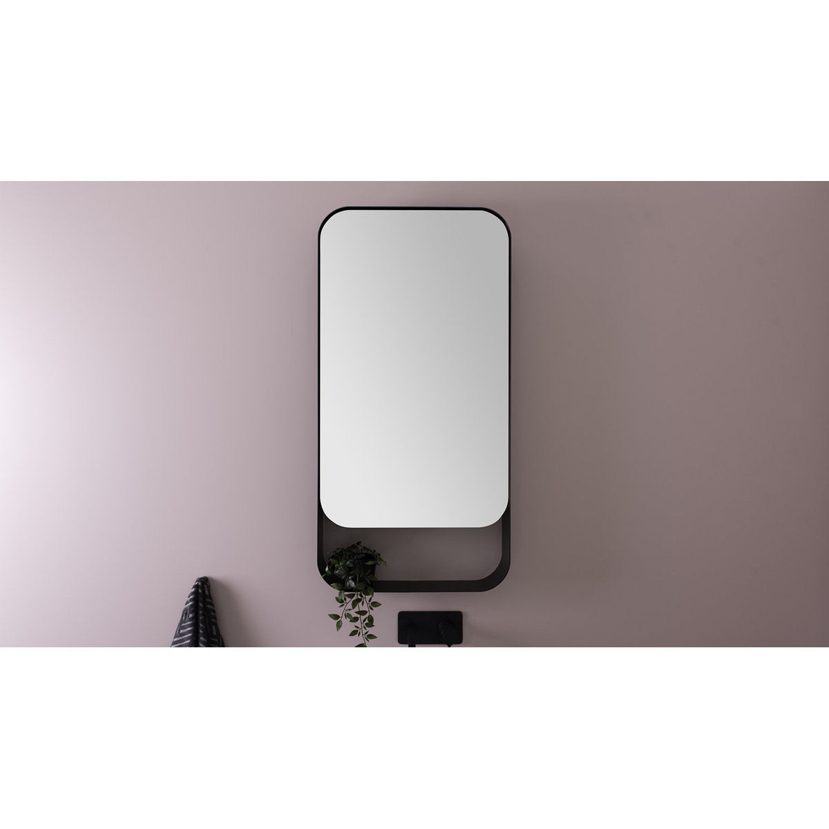 ADP Enzo Mirrored Cabinet 500, 1-Door