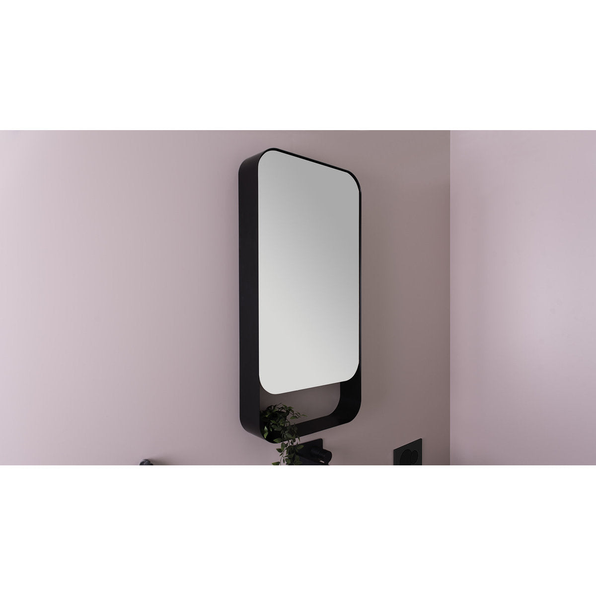 ADP Enzo Mirrored Cabinet 500, 1-Door
