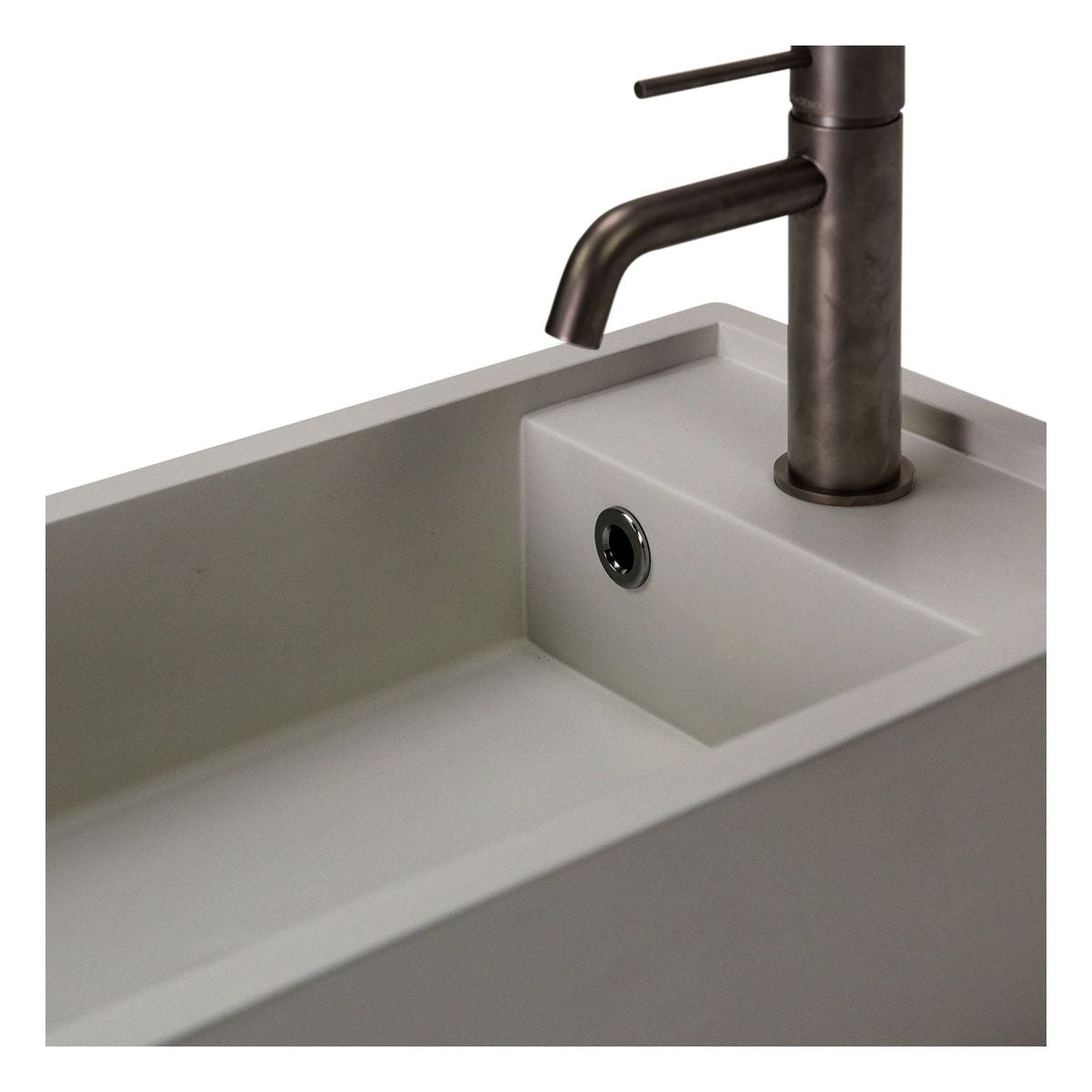 Nood Surface Mount Shelf 01 Basin No Taphole/ No Overflow in Cloud