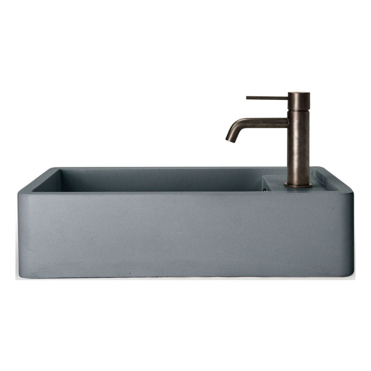 Nood Surface Mount Shelf 01 Basin No Taphole/ No Overflow Copan Blue