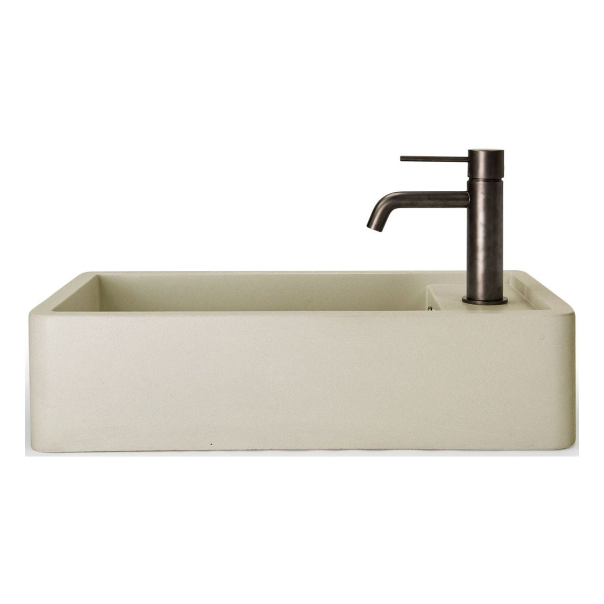 Nood Surface Mount Shelf 01 Basin No Taphole/ No Overflow Sand