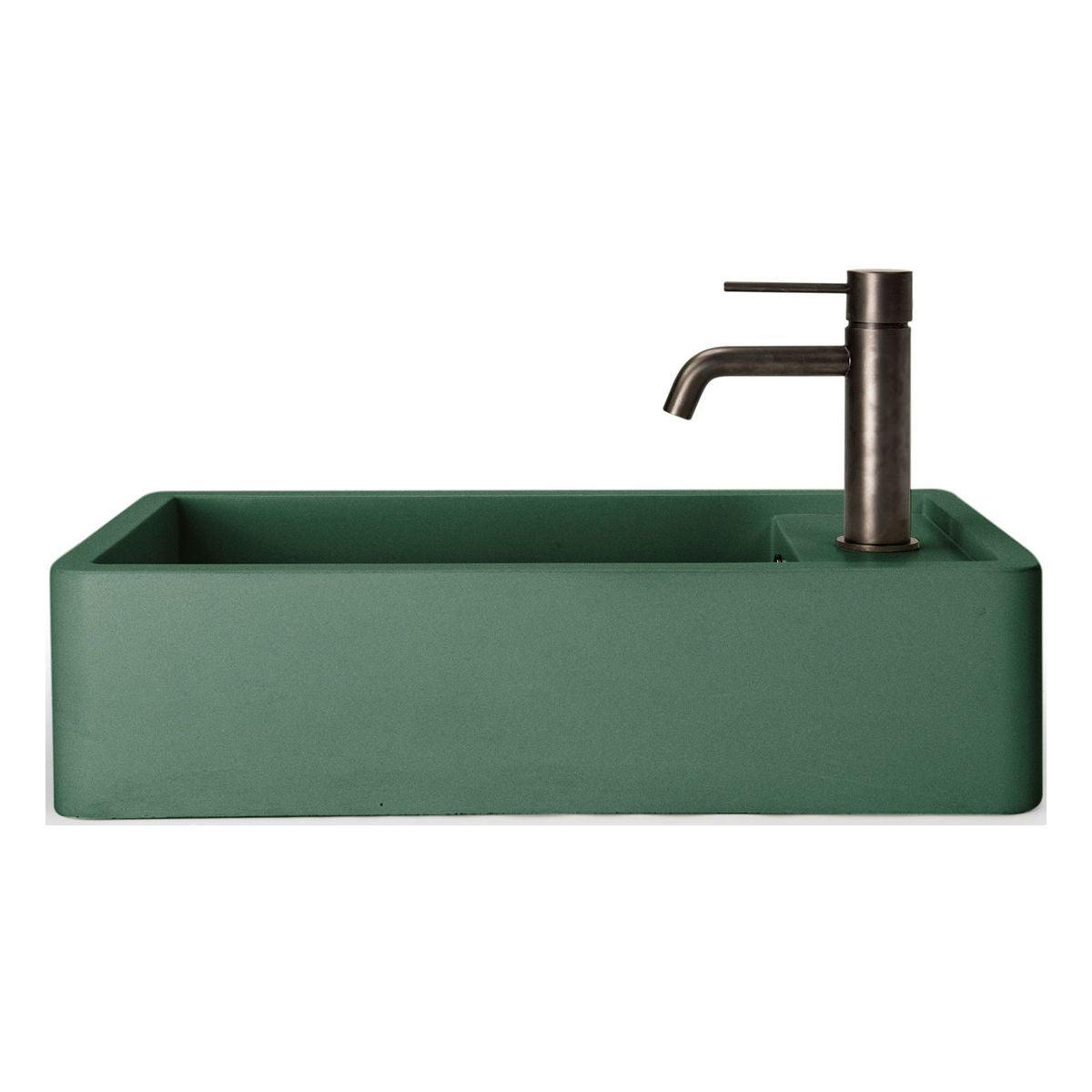 Nood Surface Mount Shelf 01 Basin No Taphole/ No Overflow in Teal