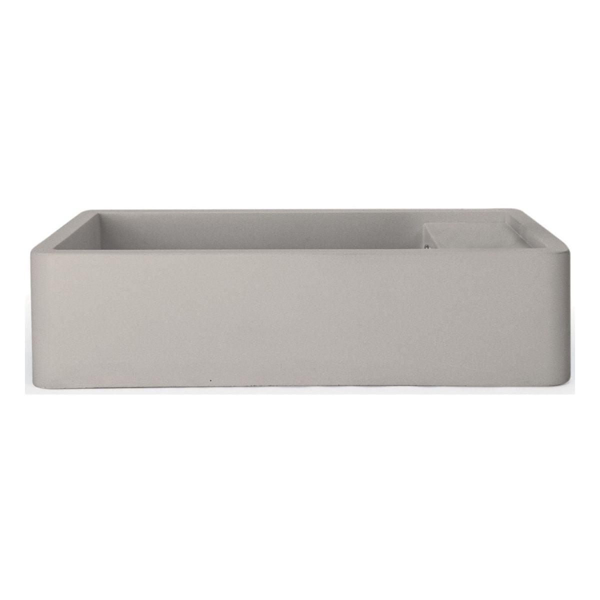 Nood Surface Mount Shelf 01 Basin With Taphole/ No Overflow in Mushroom