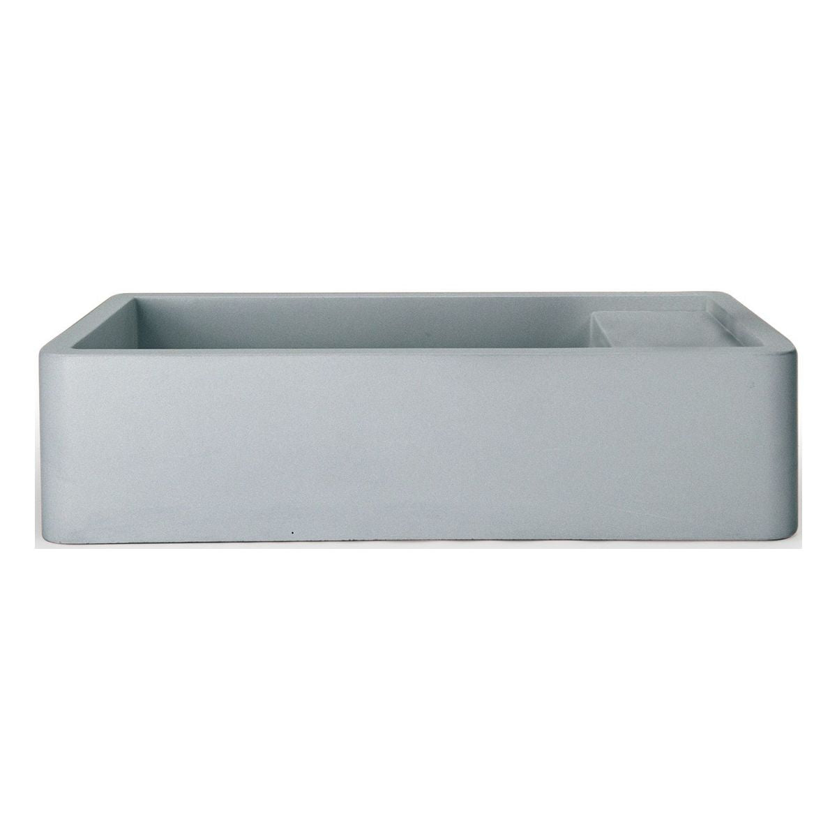 Nood Surface Mount Shelf 01 Basin With Taphole/ No Overflow in Powder Blue