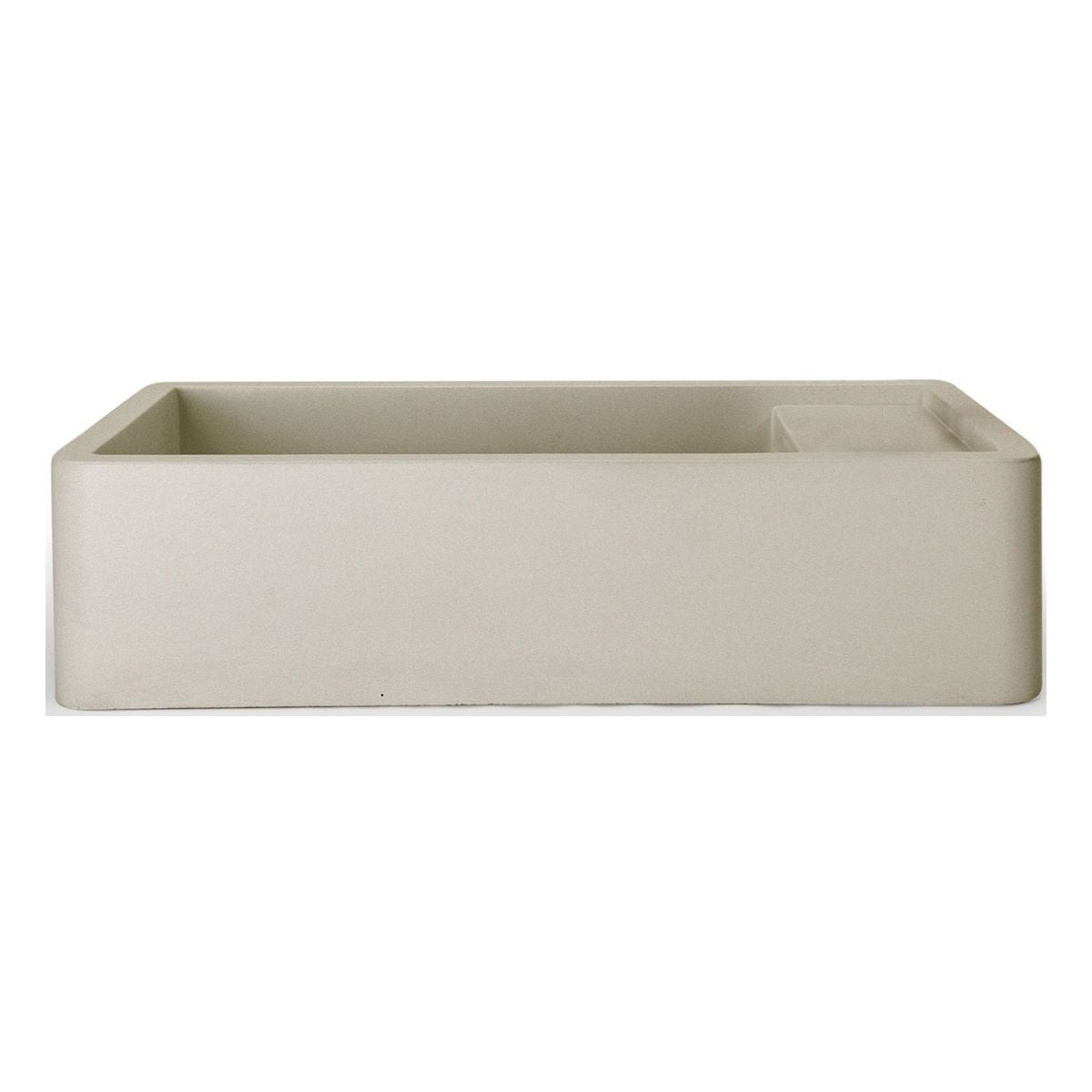 Nood Surface Mount Shelf 01 Basin With Taphole/ No Overflow in Sand