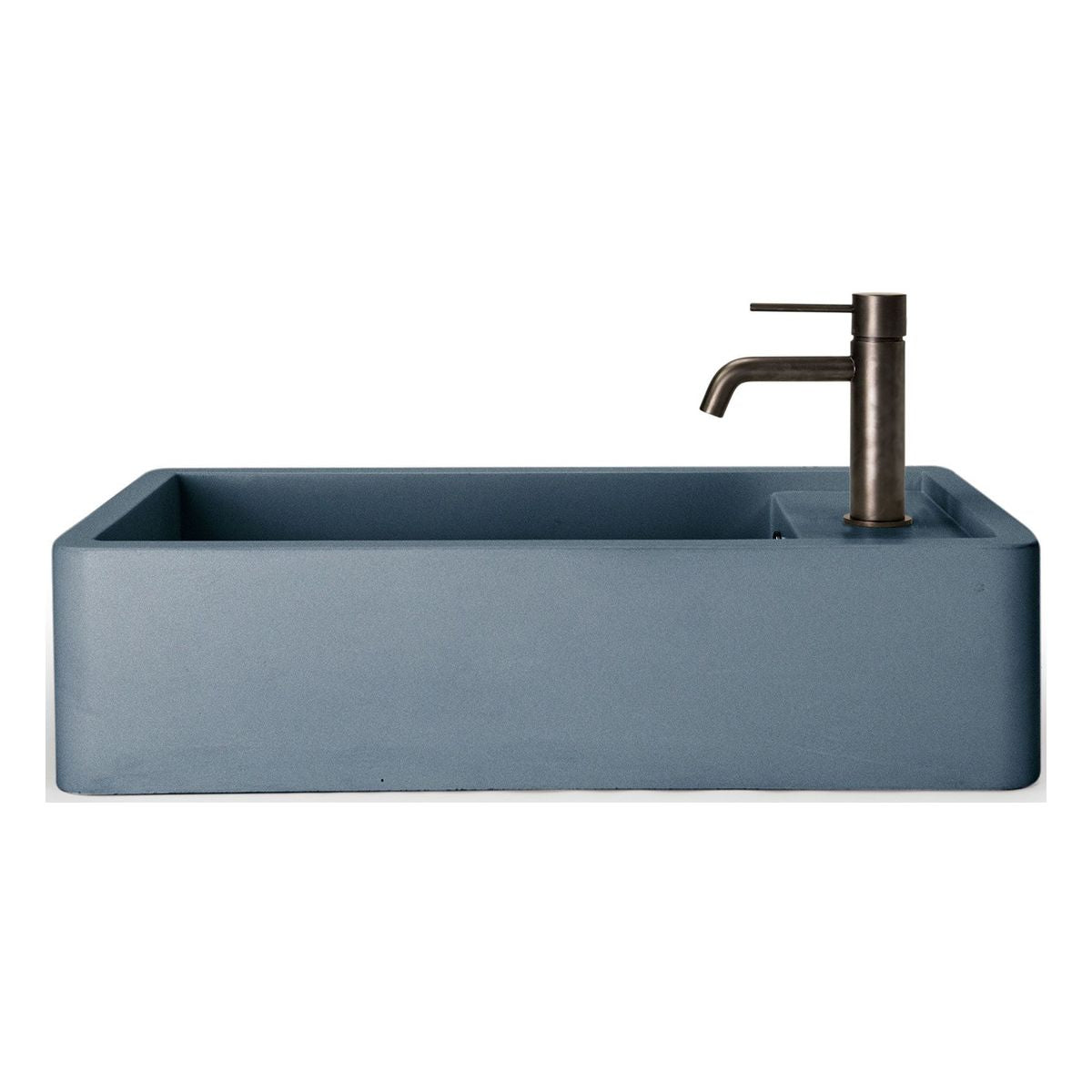 Nood Surface Mount Shelf 02 Basin in Copan Blue