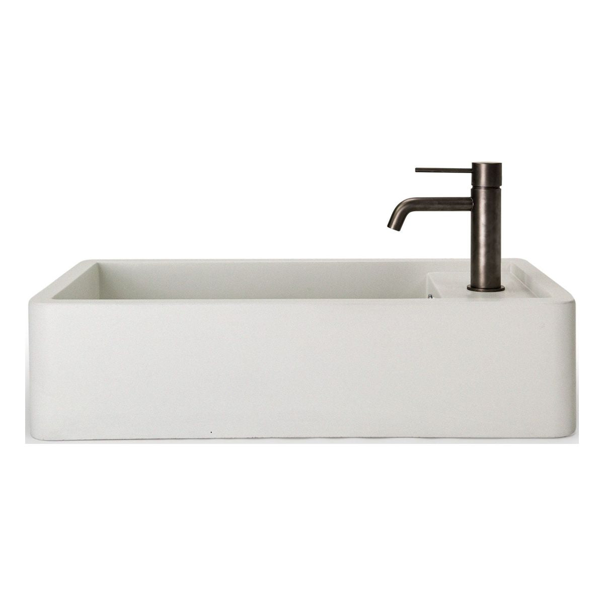 Nood Surface Mount Shelf 02 Basin in Ivory