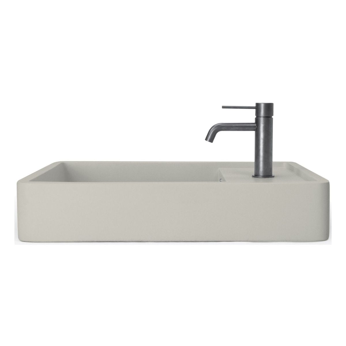Nood Surface Mount Shelf 03 Basin in Morning Mist