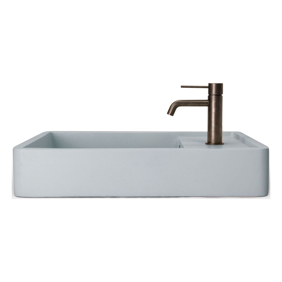 Nood Surface Mount Shelf 03 Basin in Powder Blue