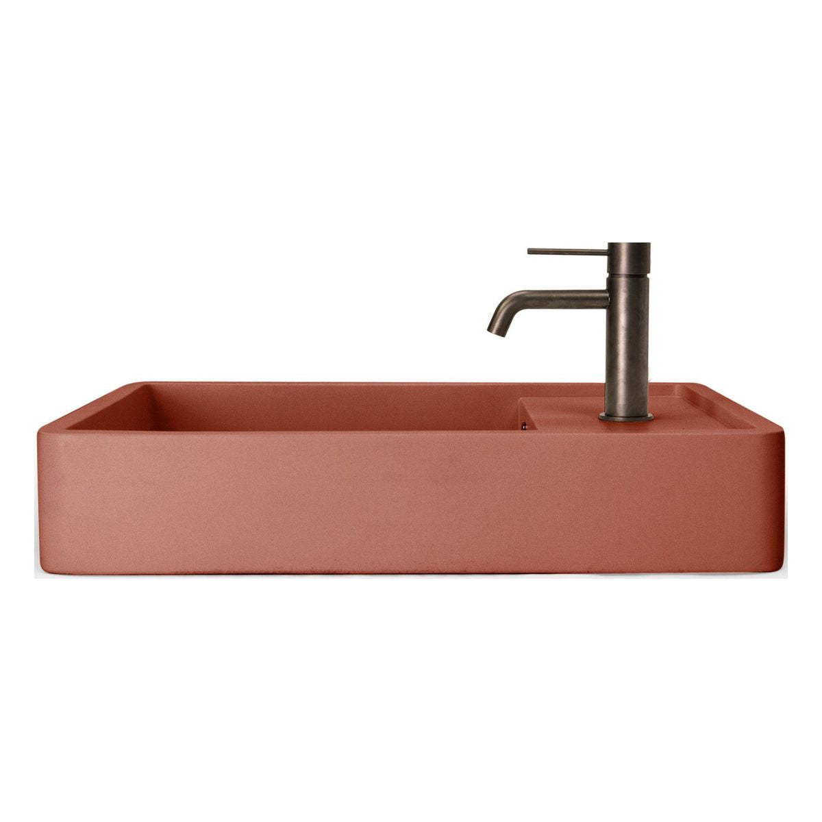 Nood Surface Mount Shelf 03 Basin in With Tap Hole/ No Overflow in Musk