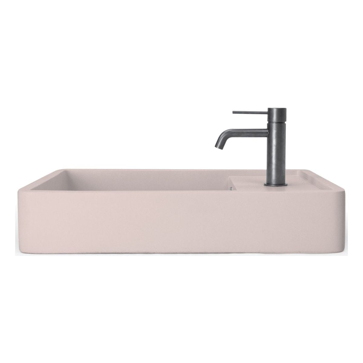 Nood Surface Mount Shelf 03 Basin in With Tap Hole/ No Overflow in Nood