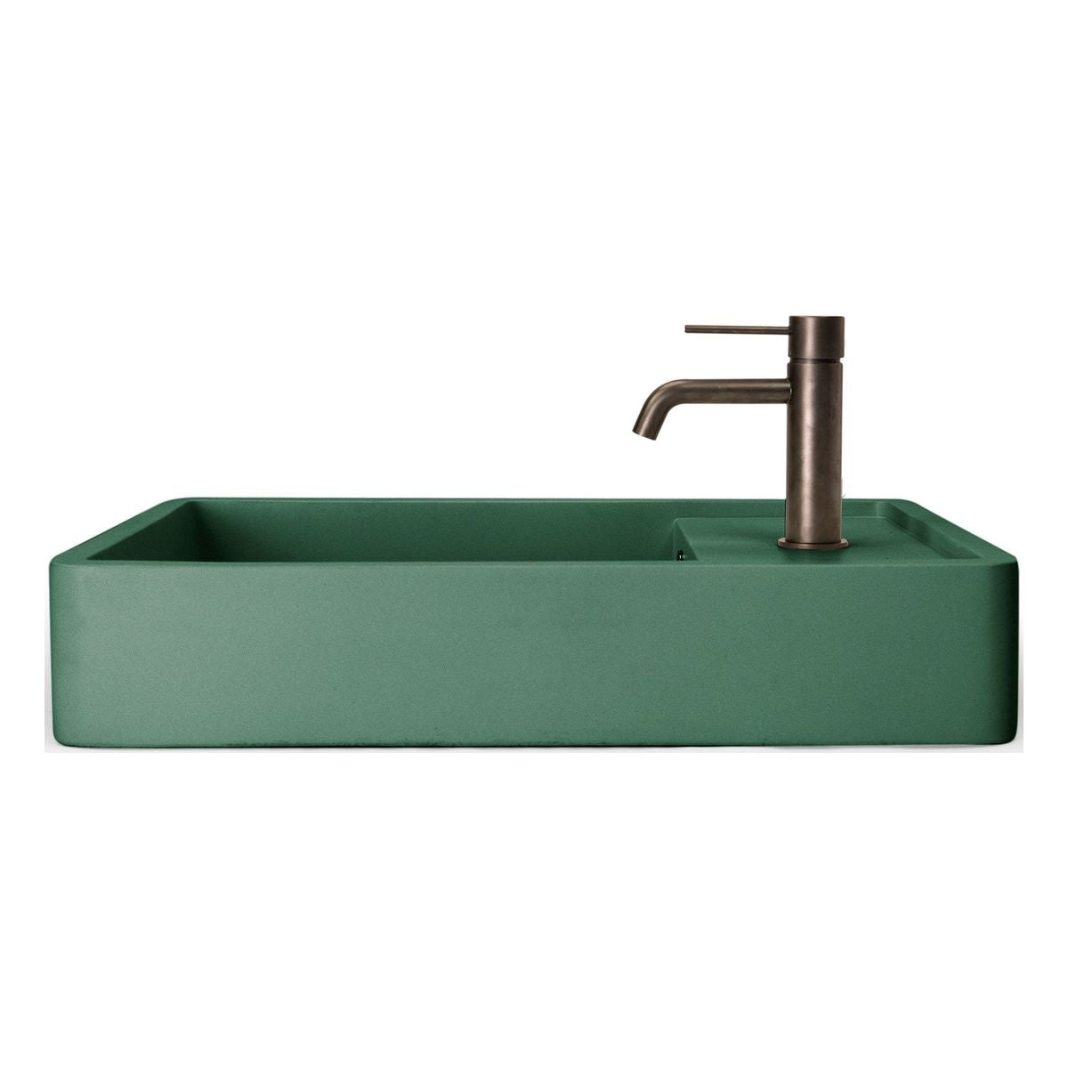 Nood Surface Mount Shelf 03 Basin in With Tap Hole/ No Overflow in Teal