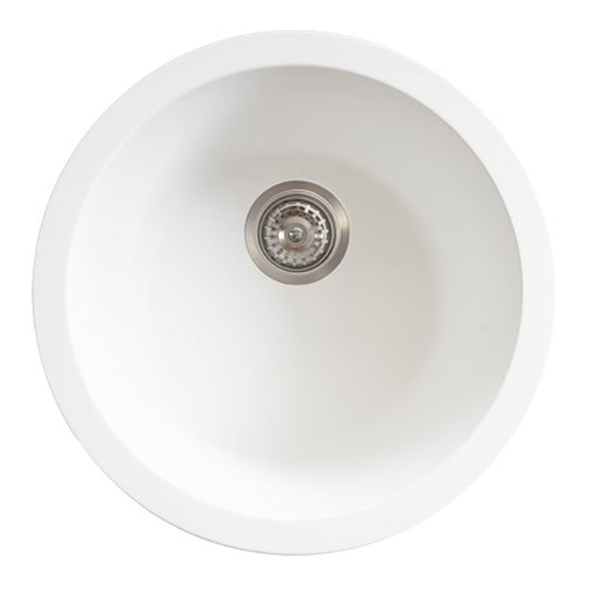 ADP Bellevue Round Sink Matte White