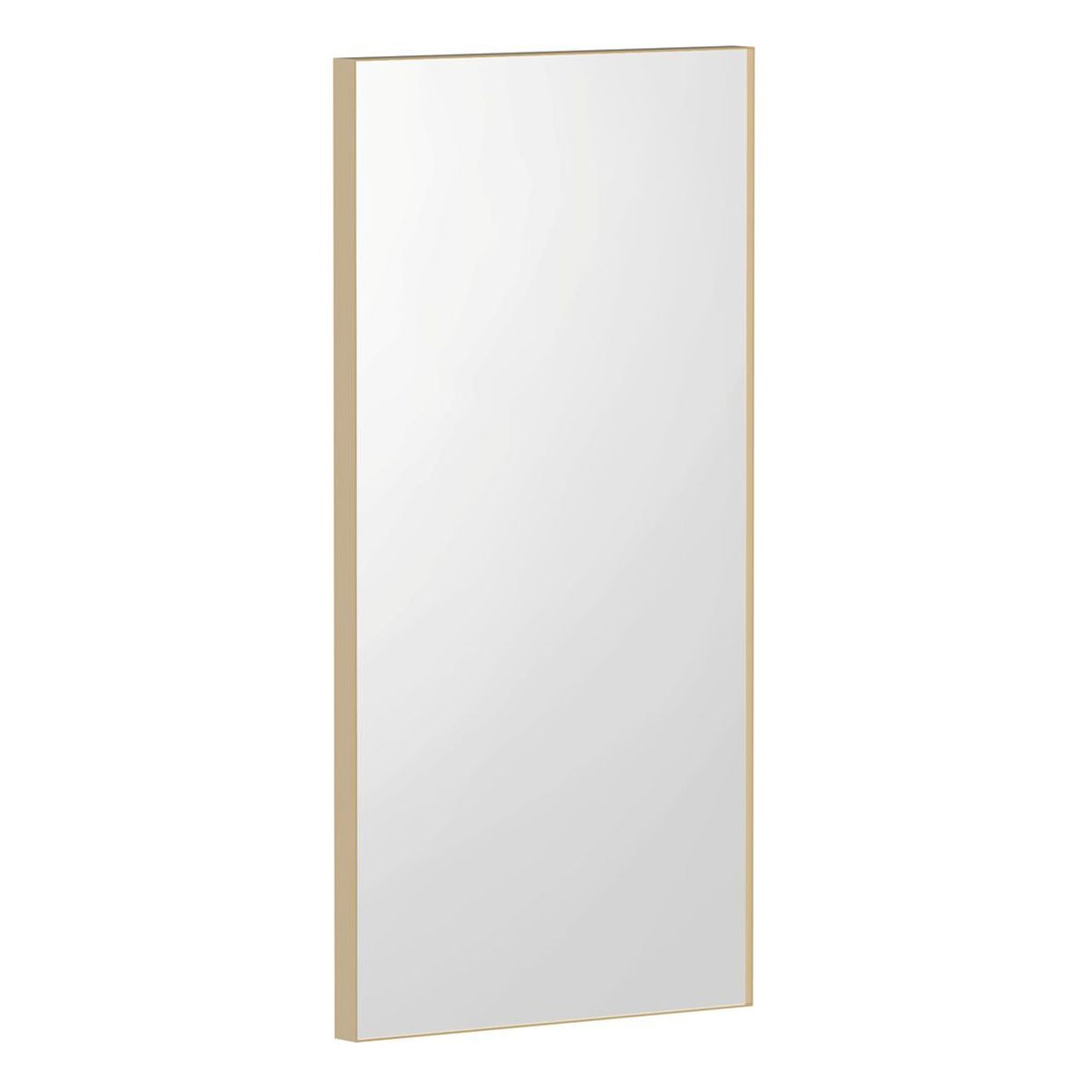 ADP Finley Rectangular Mirror 450x900, Brushed Brass