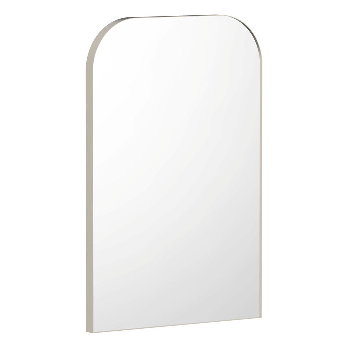 ADP Olivia Flat Arch Mirror, 600x900, Stainless Steel
