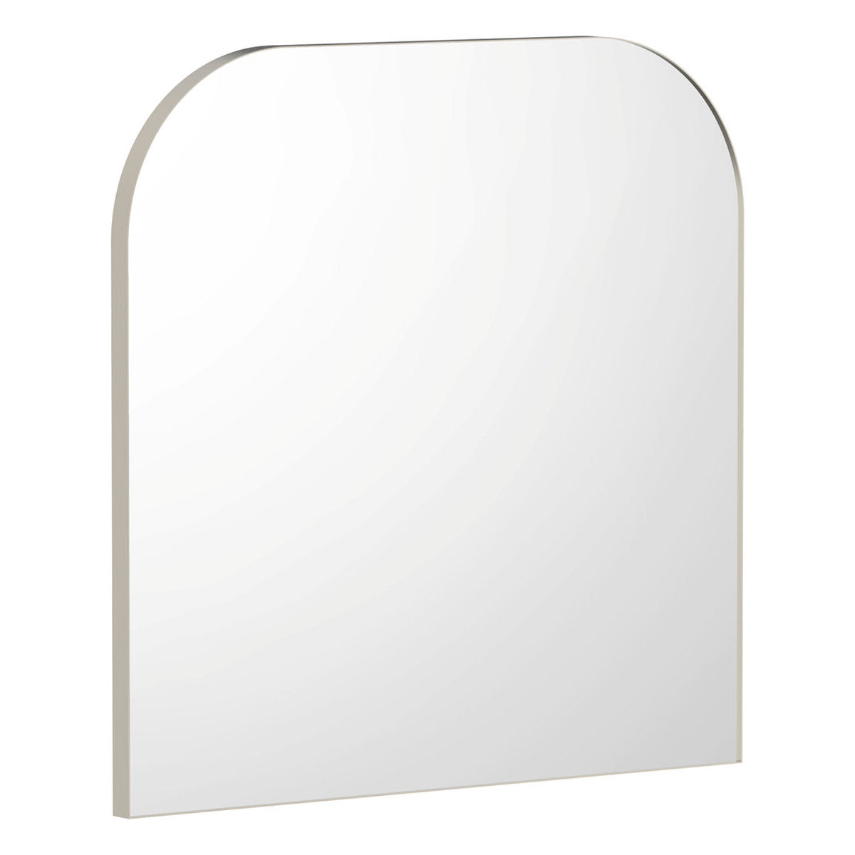 ADP Olivia Flat Arch Mirror, 900x900, Stainless Steel