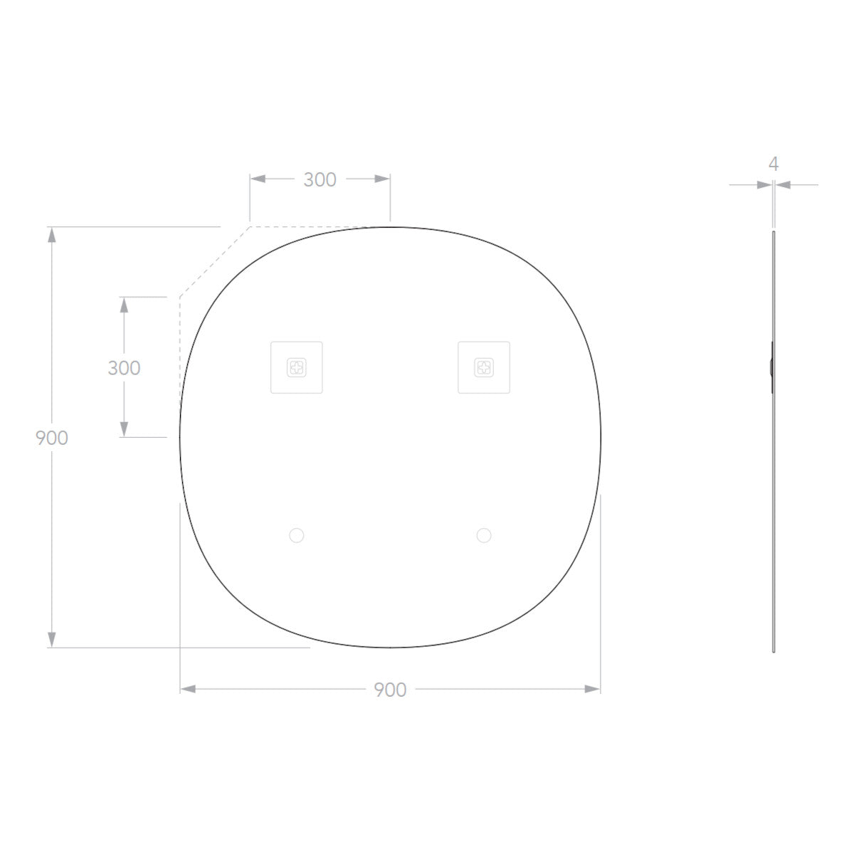 ADP Orb Mirror 900x900
