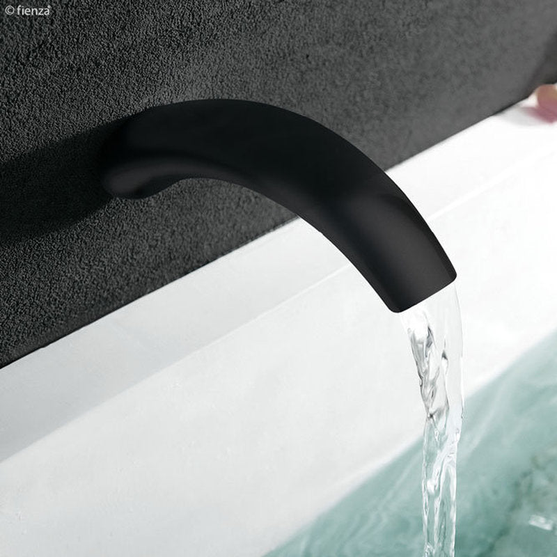 Fienza Citani Bath Outlet, Matte Black
