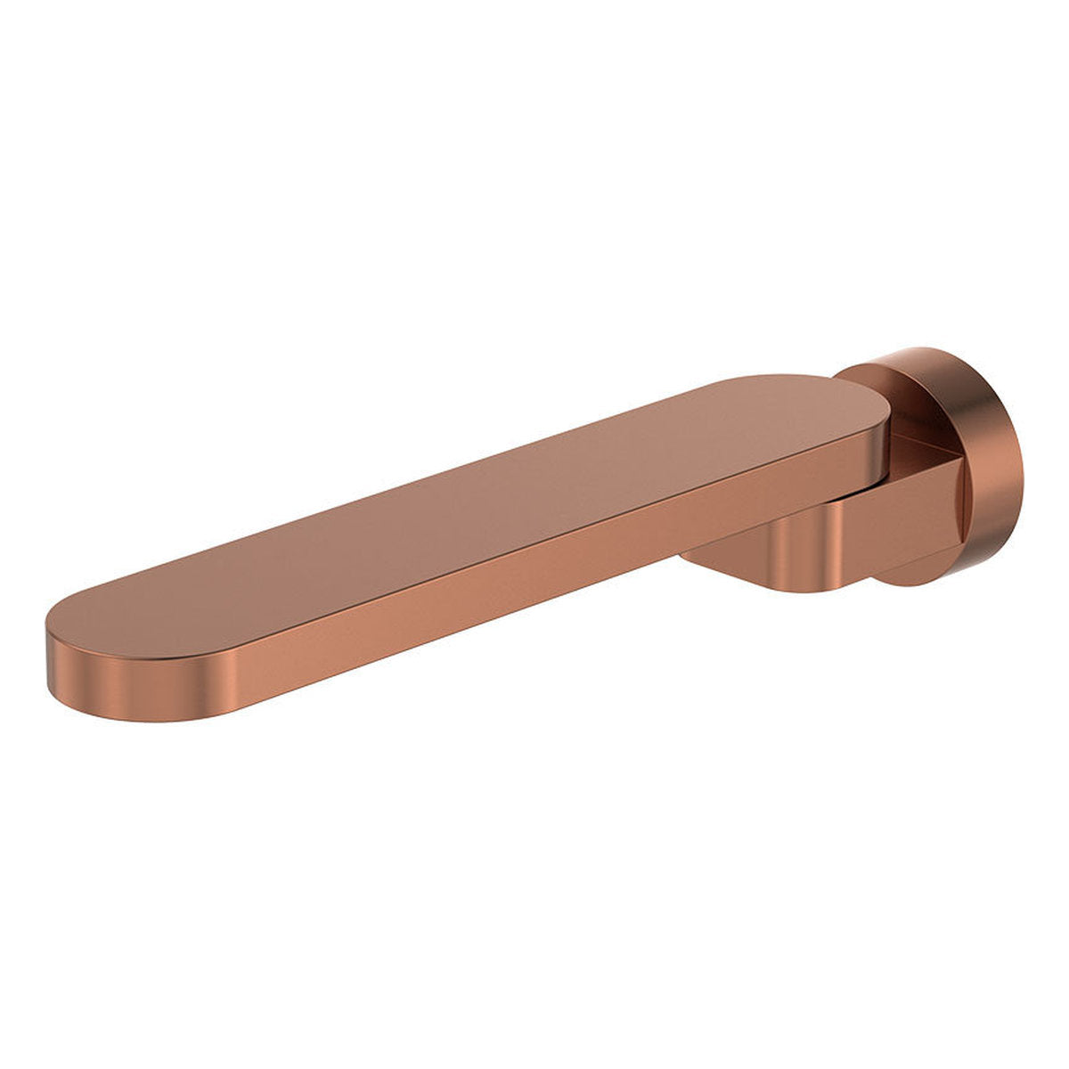 Rondo Swivel Bath Outlet, Brushed Copper