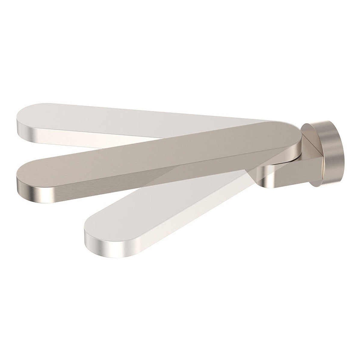 Rondo Swivel Bath Outlet, Brushed Nickel