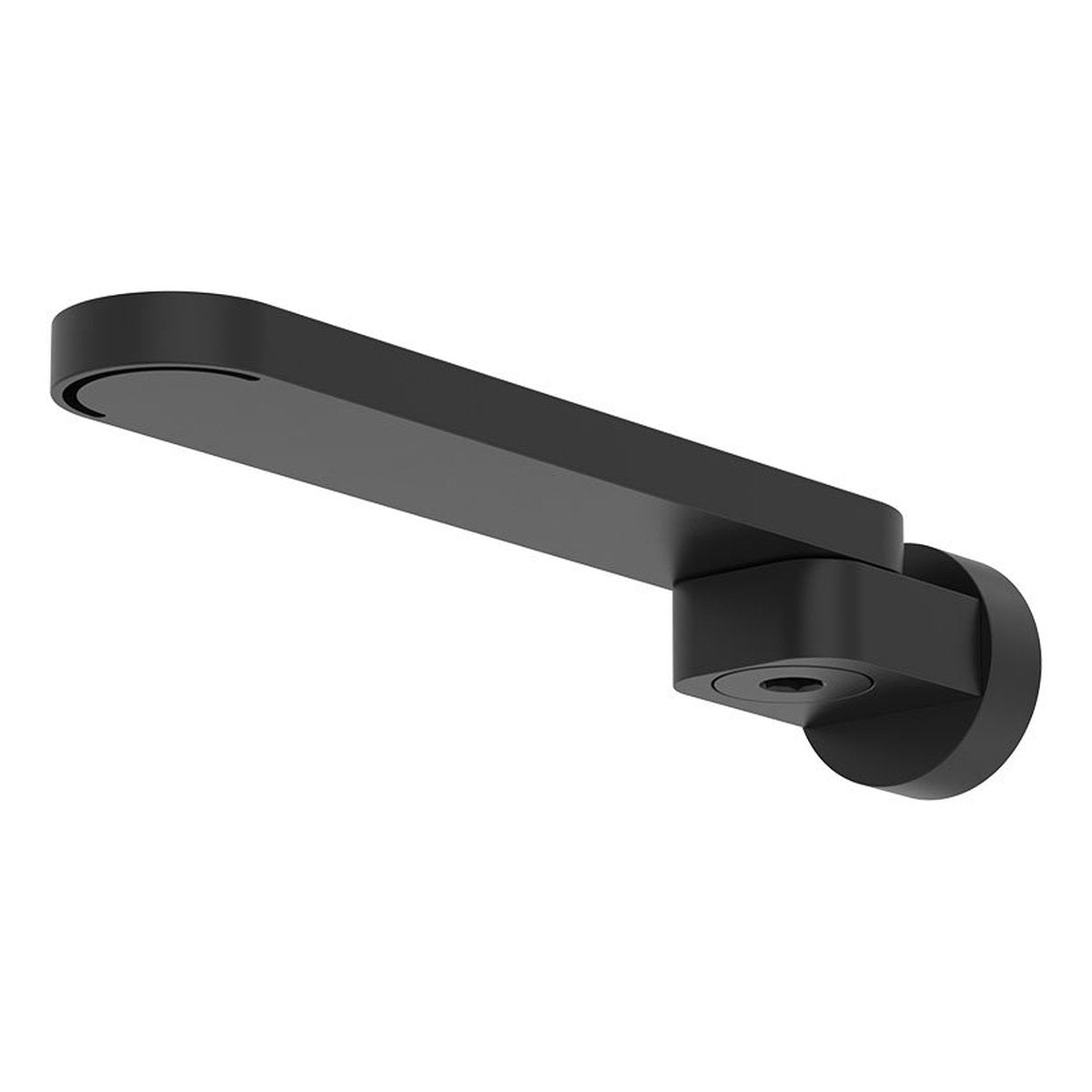 Rondo Swivel Bath Outlet, Matte Black