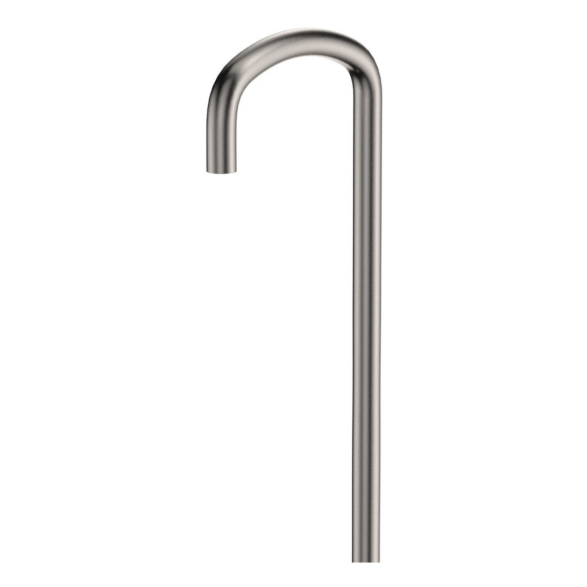 Fienza Tono Floor Mounted Bath Outlet, Brushed Nickel
