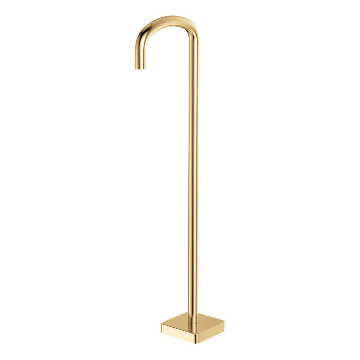 Fienza Tono Floor Mounted Bath Outlet, Urban Brass