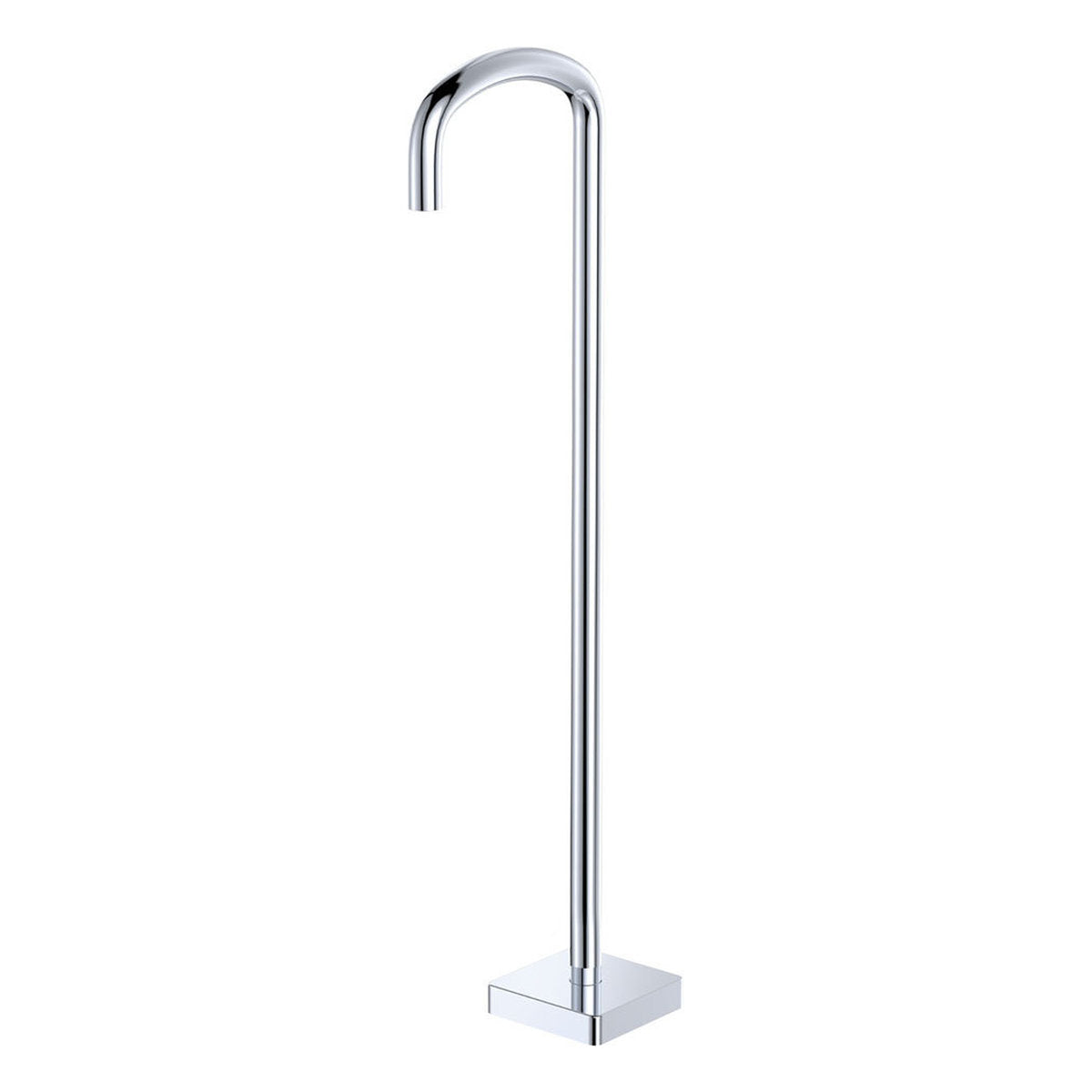 Fienza Tono Floor Mounted Bath Outlet, Chrome