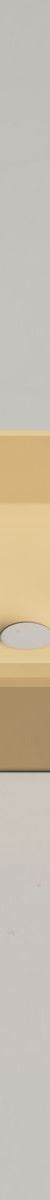 Nood Surface Mount Stepp Rectangle Basin in Custard