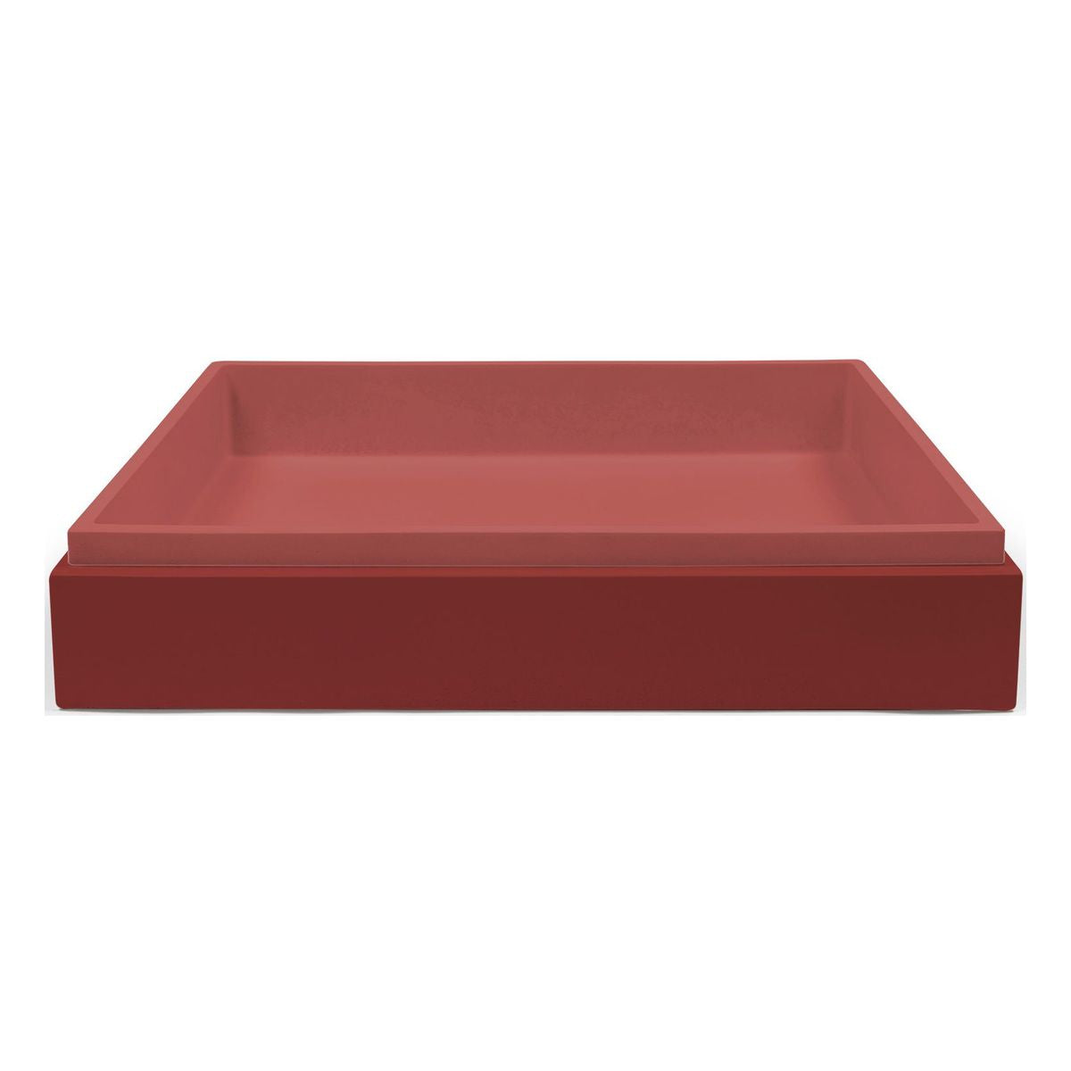 Nood Surface Mount Stepp Rectangle Basin in Musk
