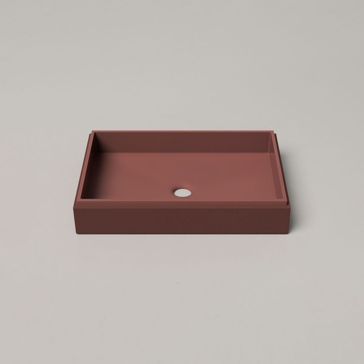 Nood Surface Mount Stepp Rectangle Basin in Musk