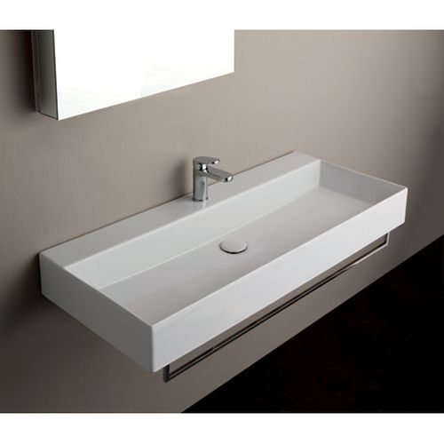 Studio Bagno Shard 75 Towel Rail - Chrome
