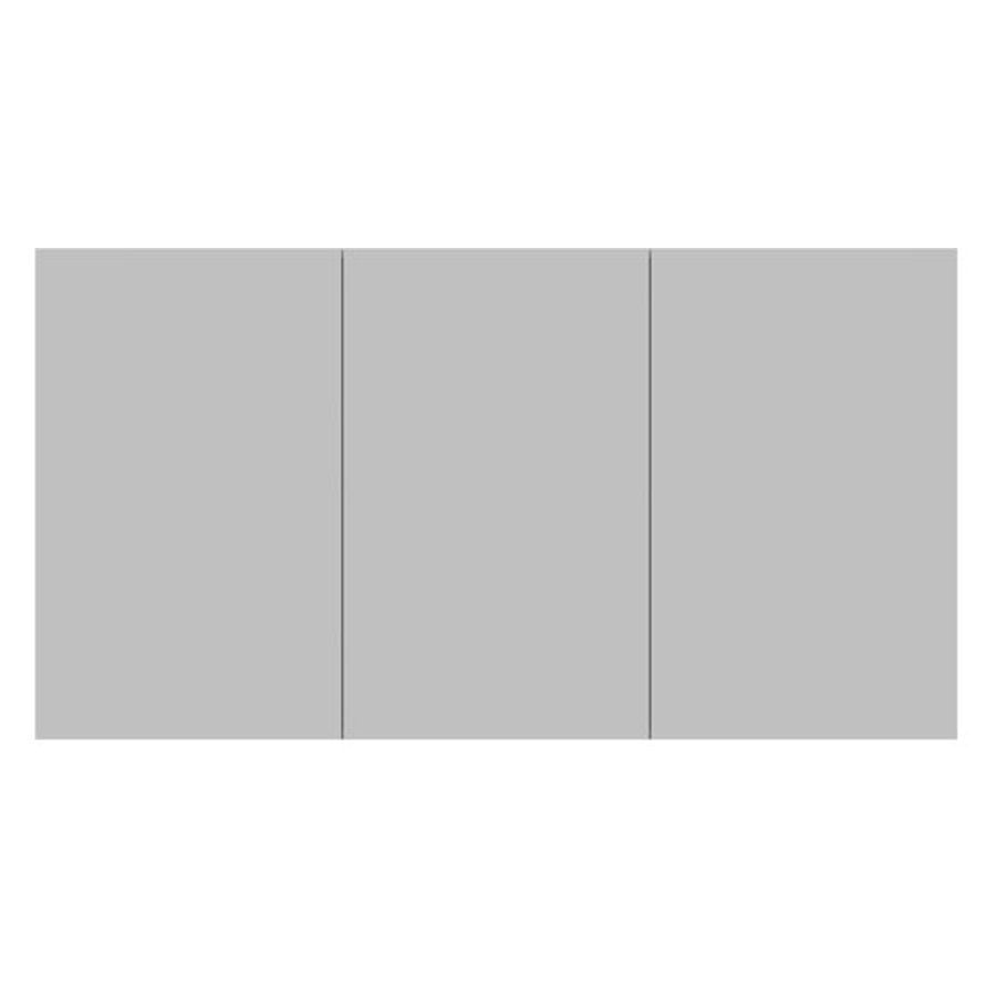 ADP Silk Mirrored Cabinet 1500, 3-Doors Surround View
