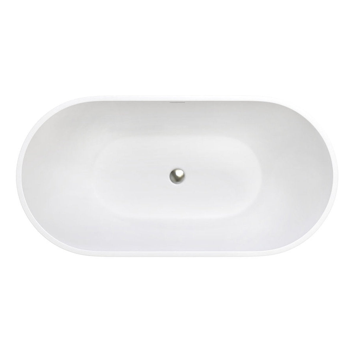 Fienza Nero Solid Surface Bath, 1400mm