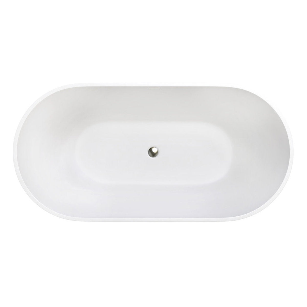 Fienza Nero Solid Surface Bath, 1780mm