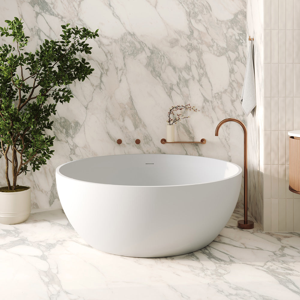 Fienza Shinto Solid Surface Bath, 1500mm
