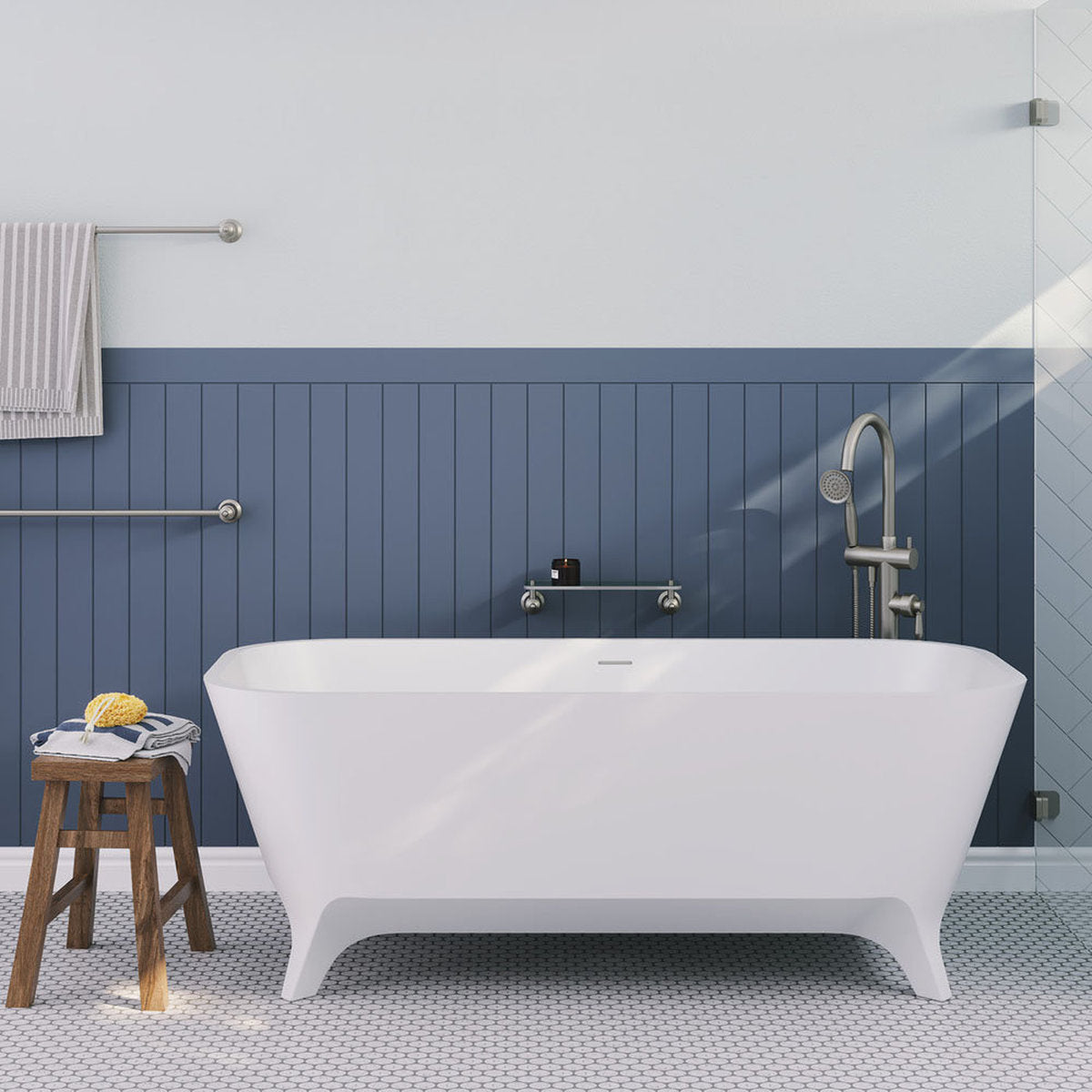 Fienza Hampton Solid Surface Bath
