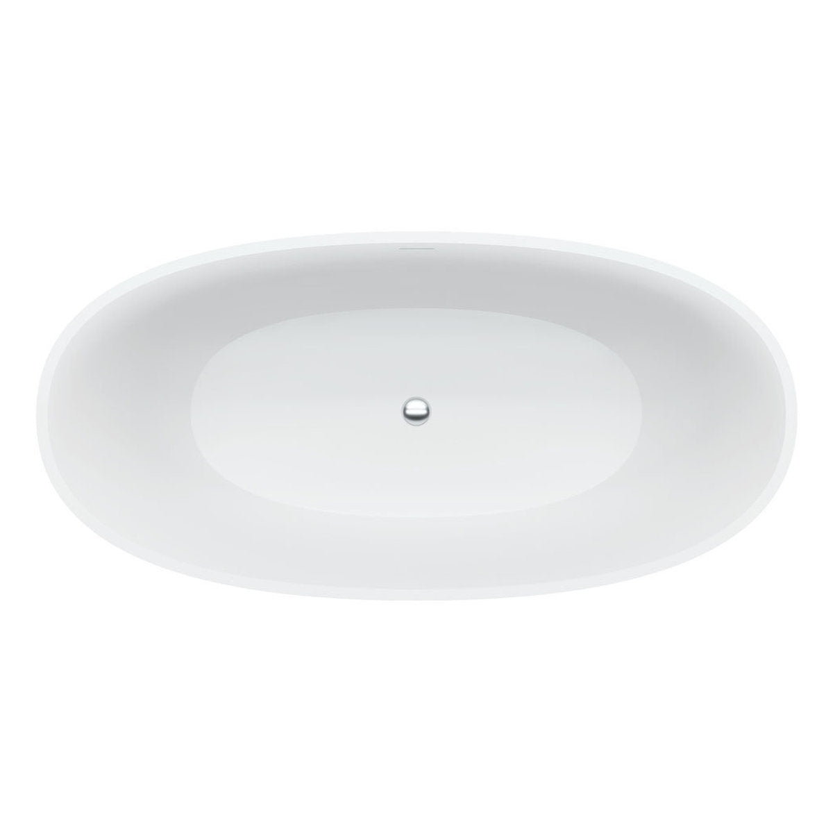 Fienza Sasso Solid Surface Bath, 1650mm