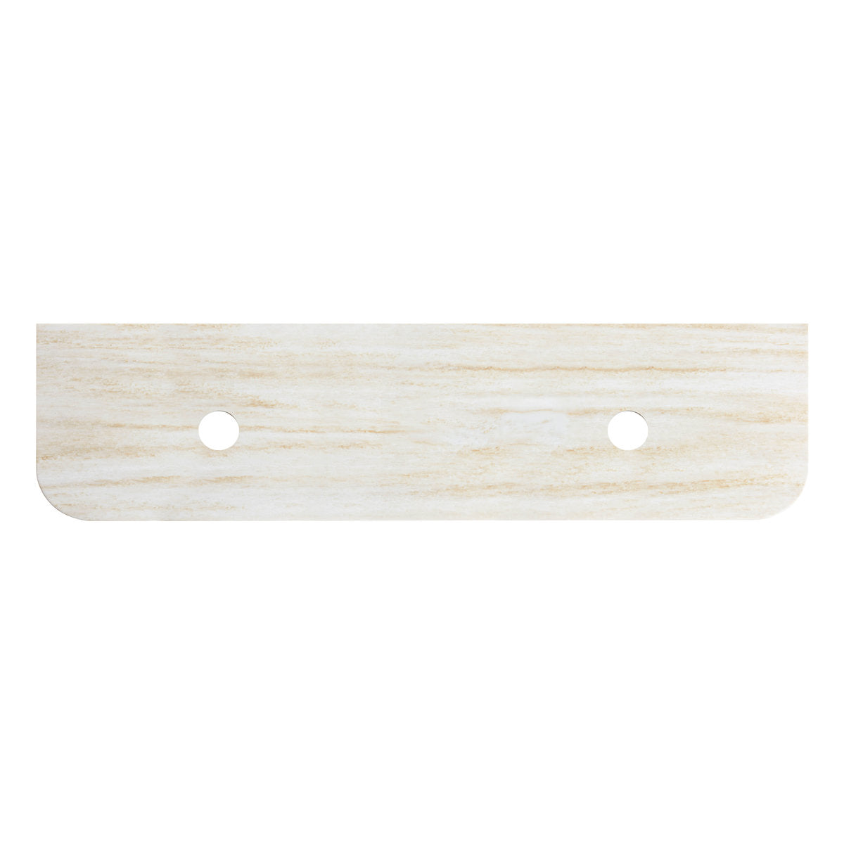 Bondi Satin White 1800mm Fluted Curve Vanity