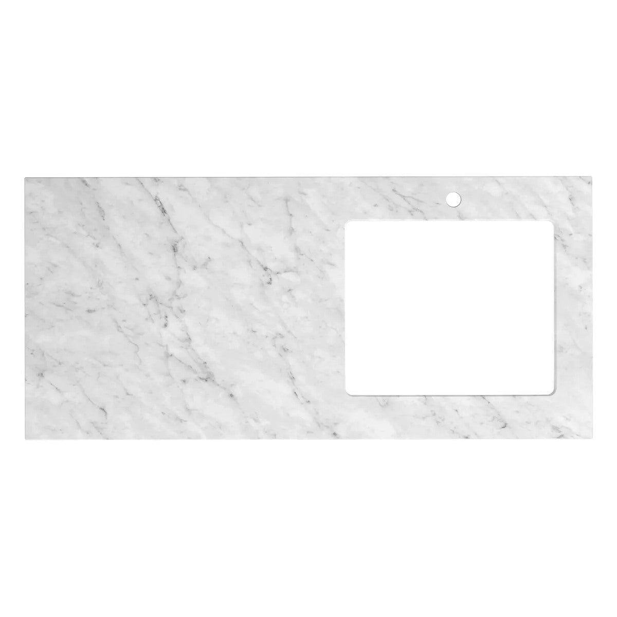 Otti Laundry Natural Carrara White Marble Top 1300