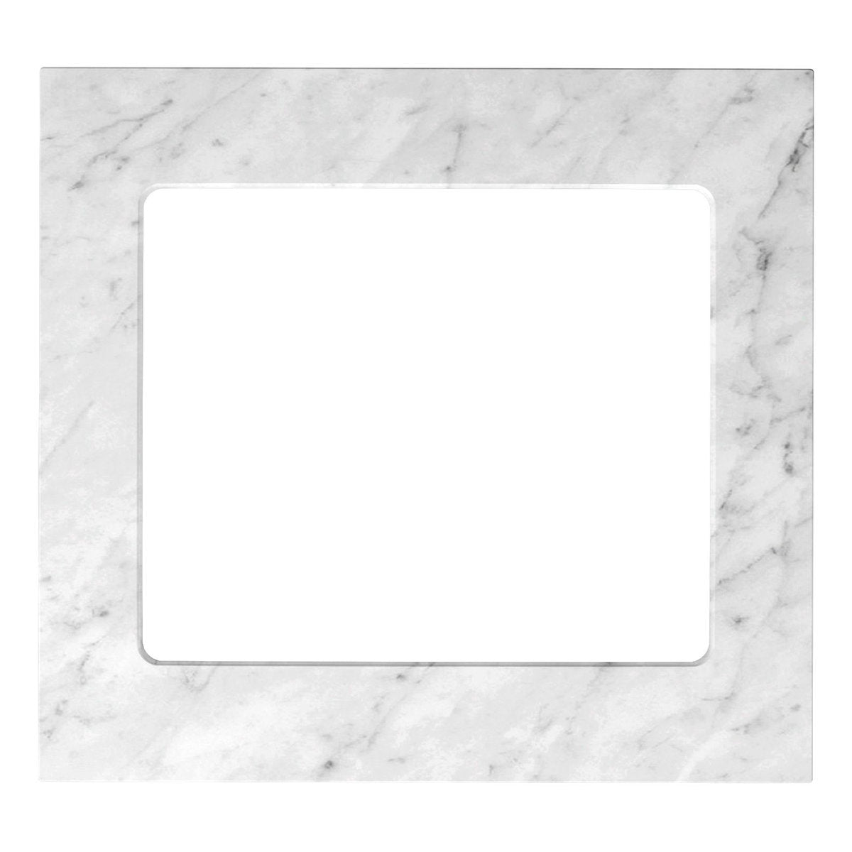 Otti Laundry Natural Carrara White Marble Top 650