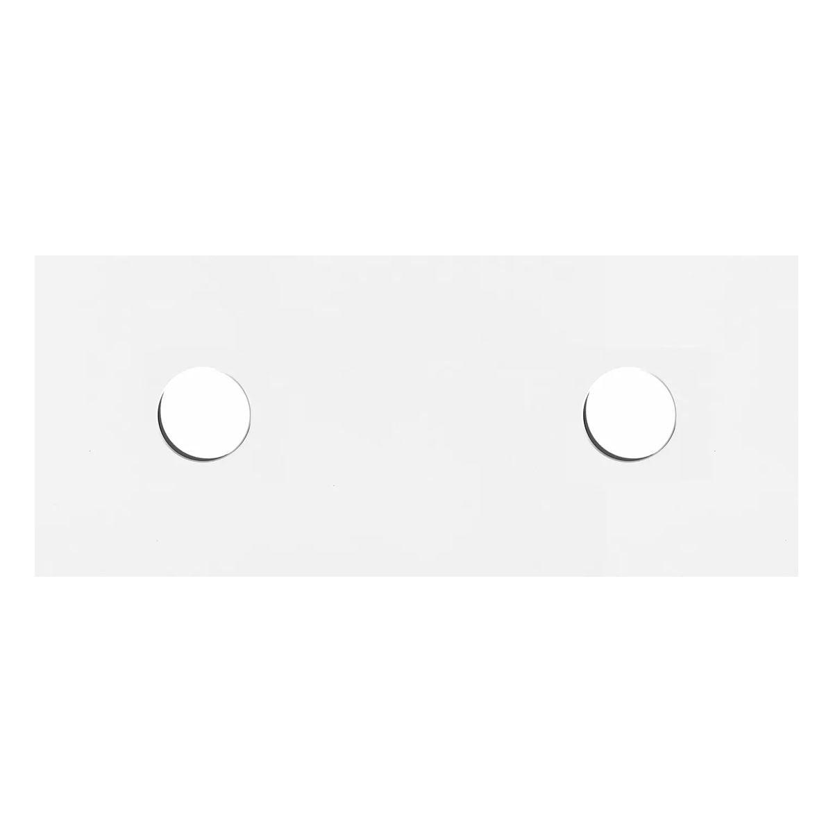 Byron Black Oak Wall Hung Vanity Cabinet Double Bowl 1200mm