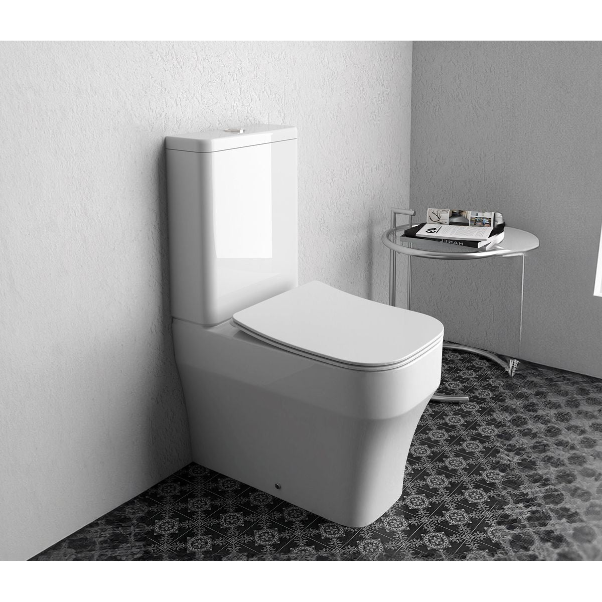 Studio Bagno Synthesis Eco Rimless Suite - Gloss White